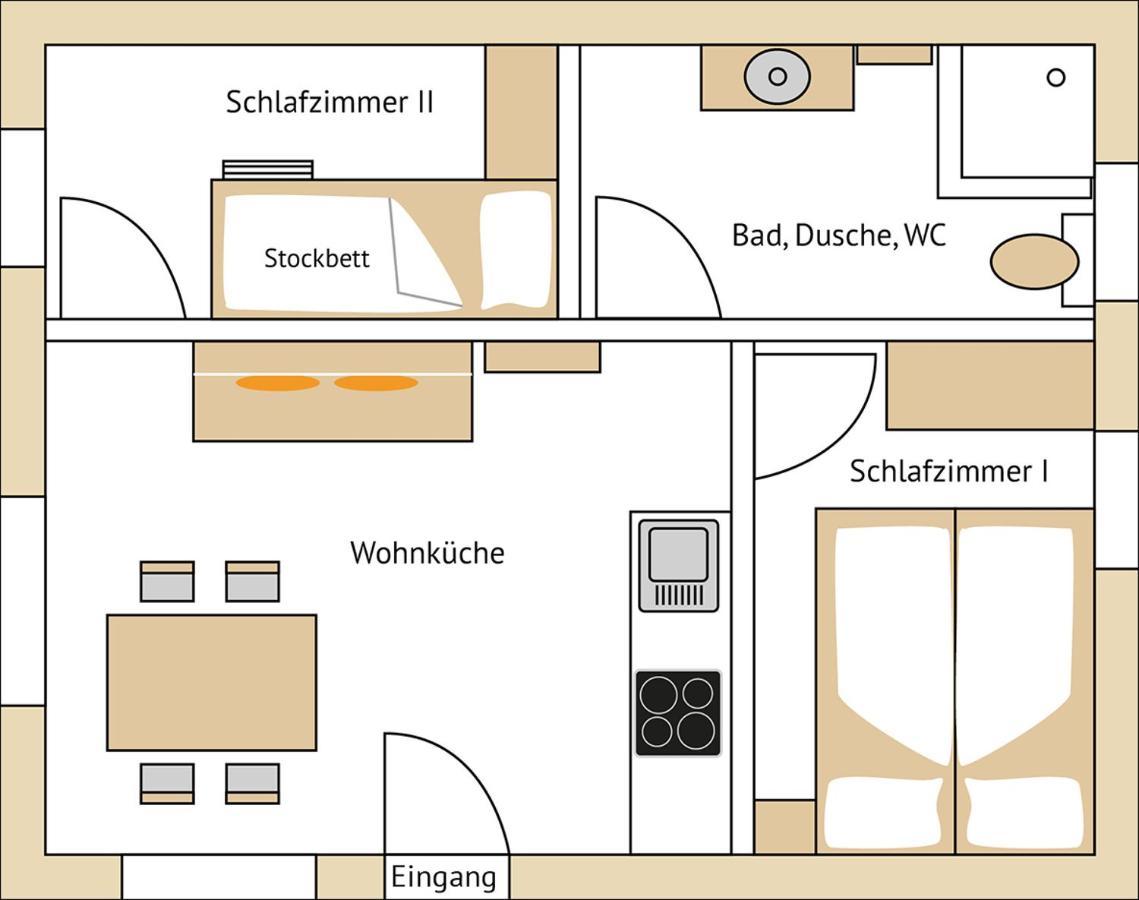 Mountain-Chalets Sonnenberg Нюцидерс Экстерьер фото